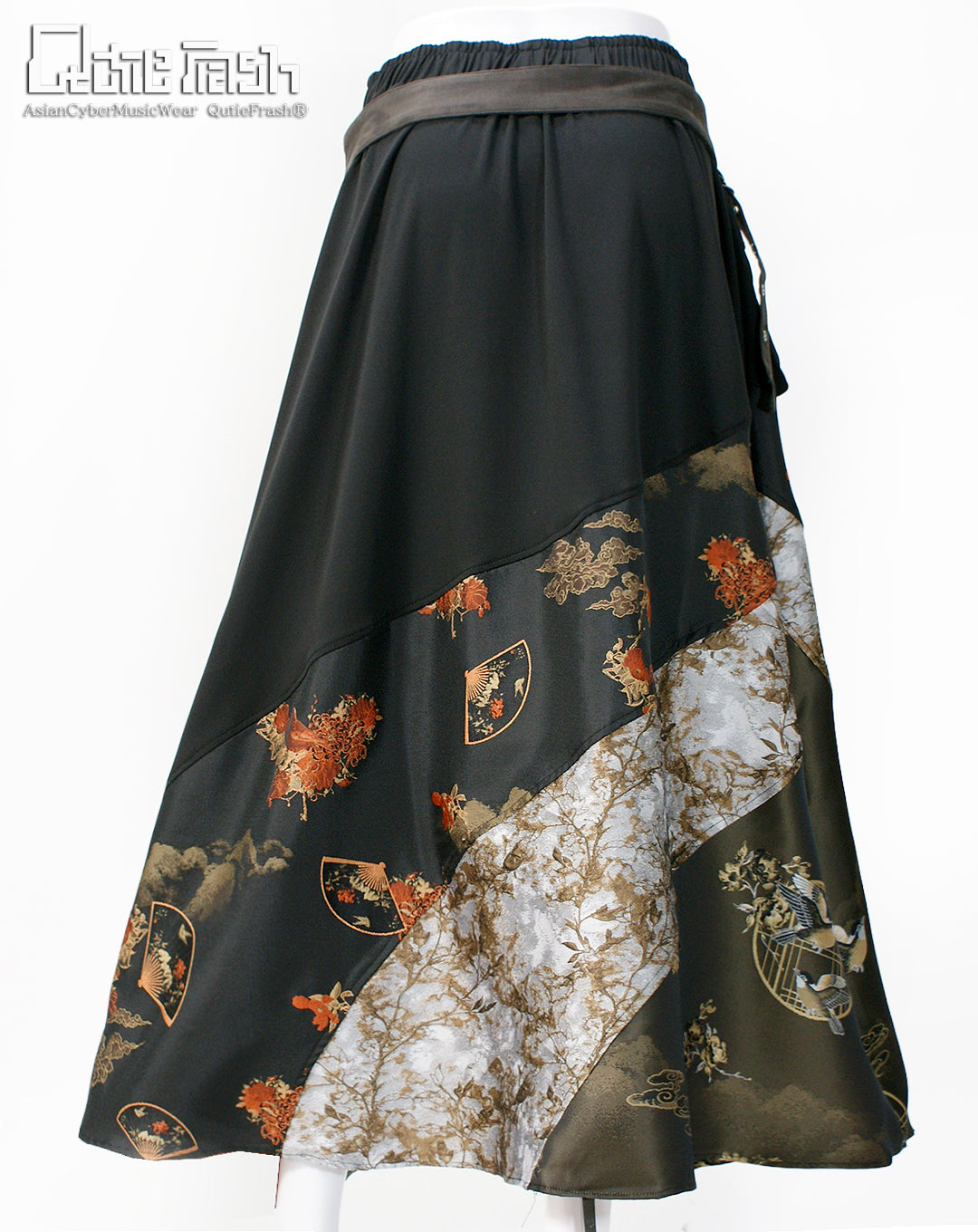 【9929】ベルト付きフレアロンスカ