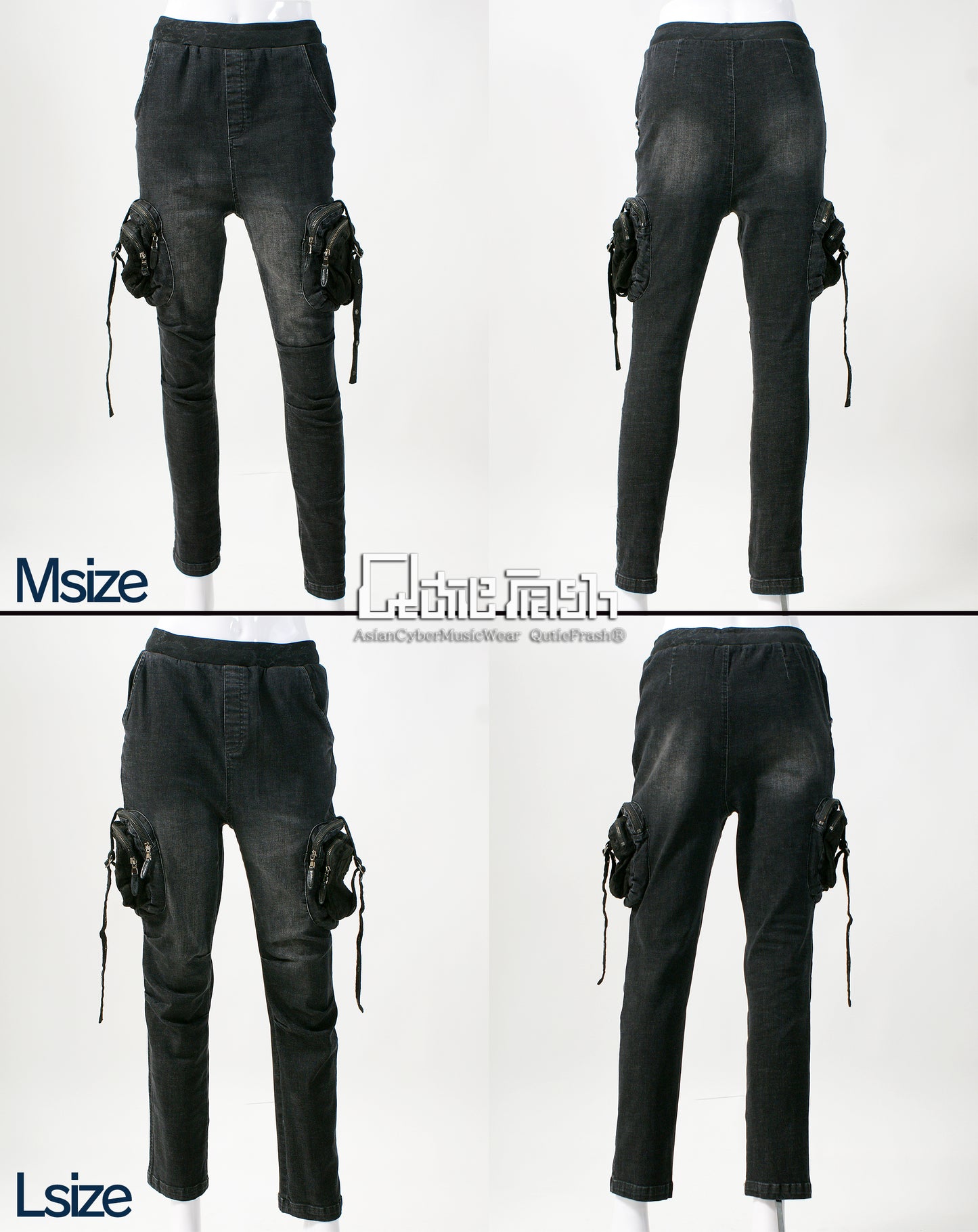 【9746】Denimスキニーパンツ