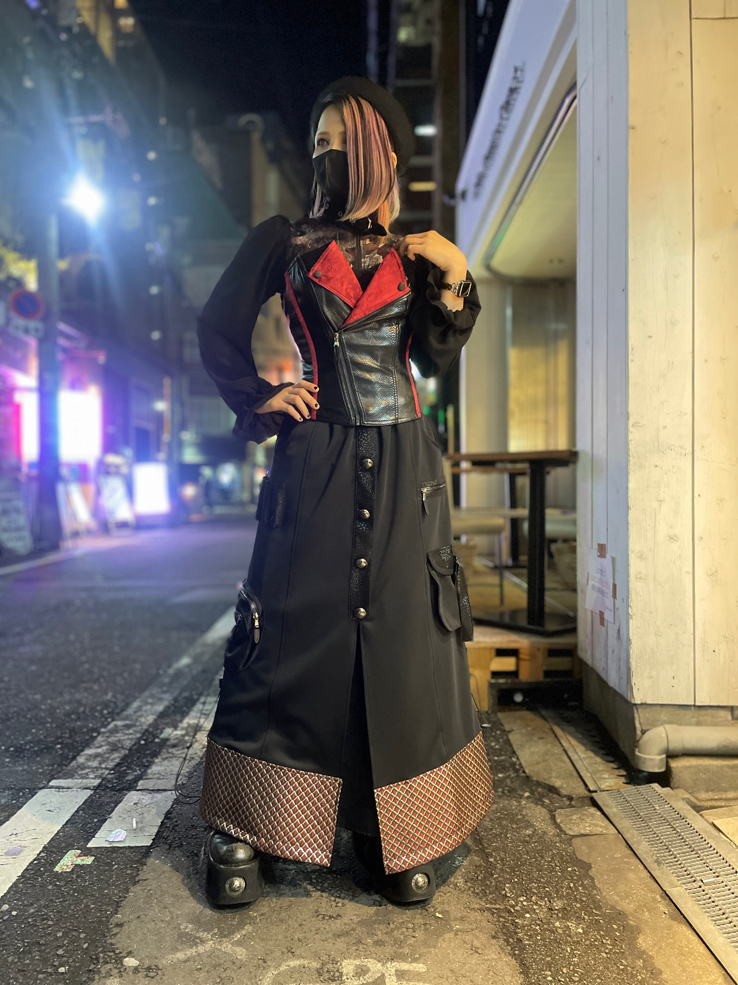 【9719】ライダースコルセット