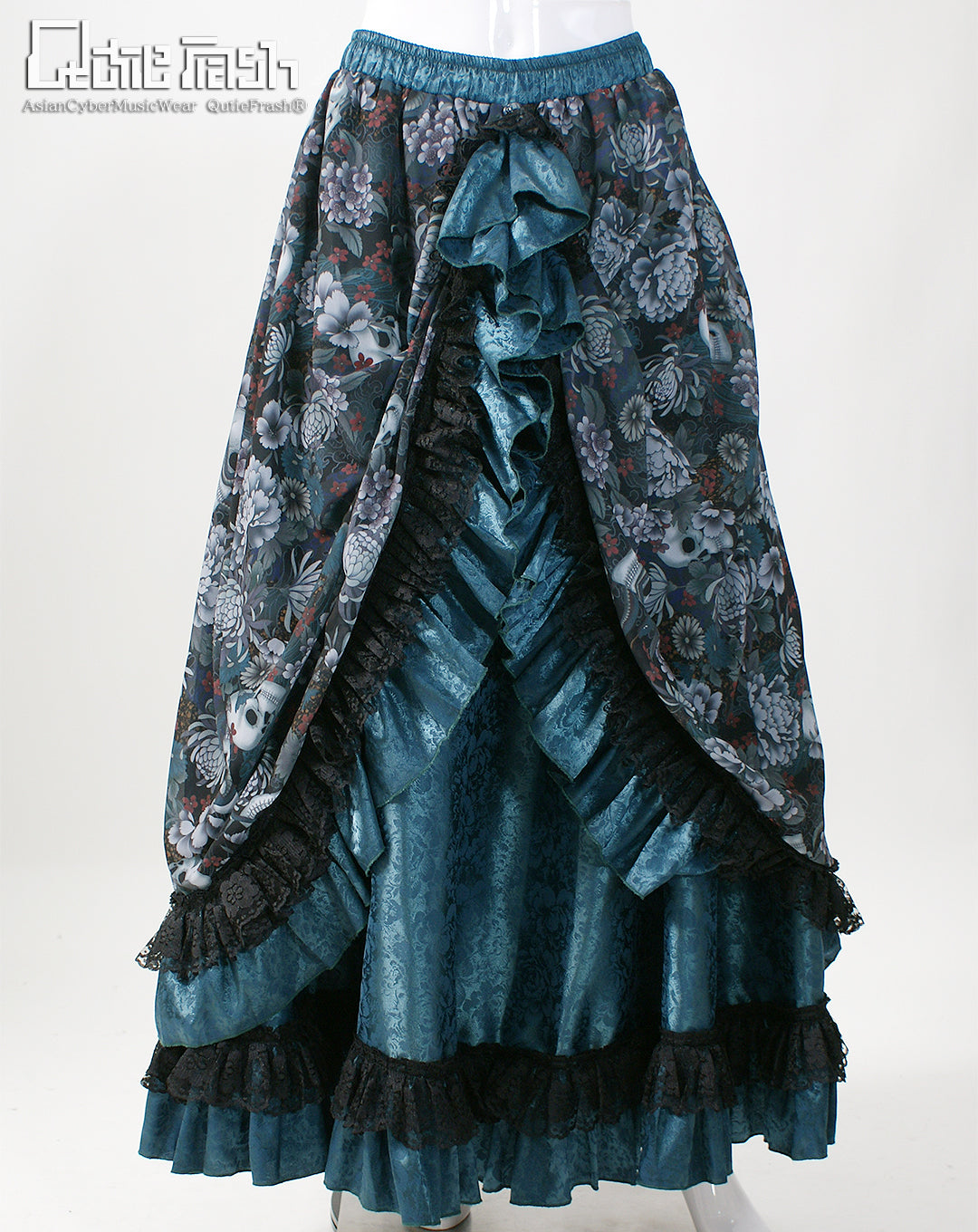 【9870】和柄ロングスカート