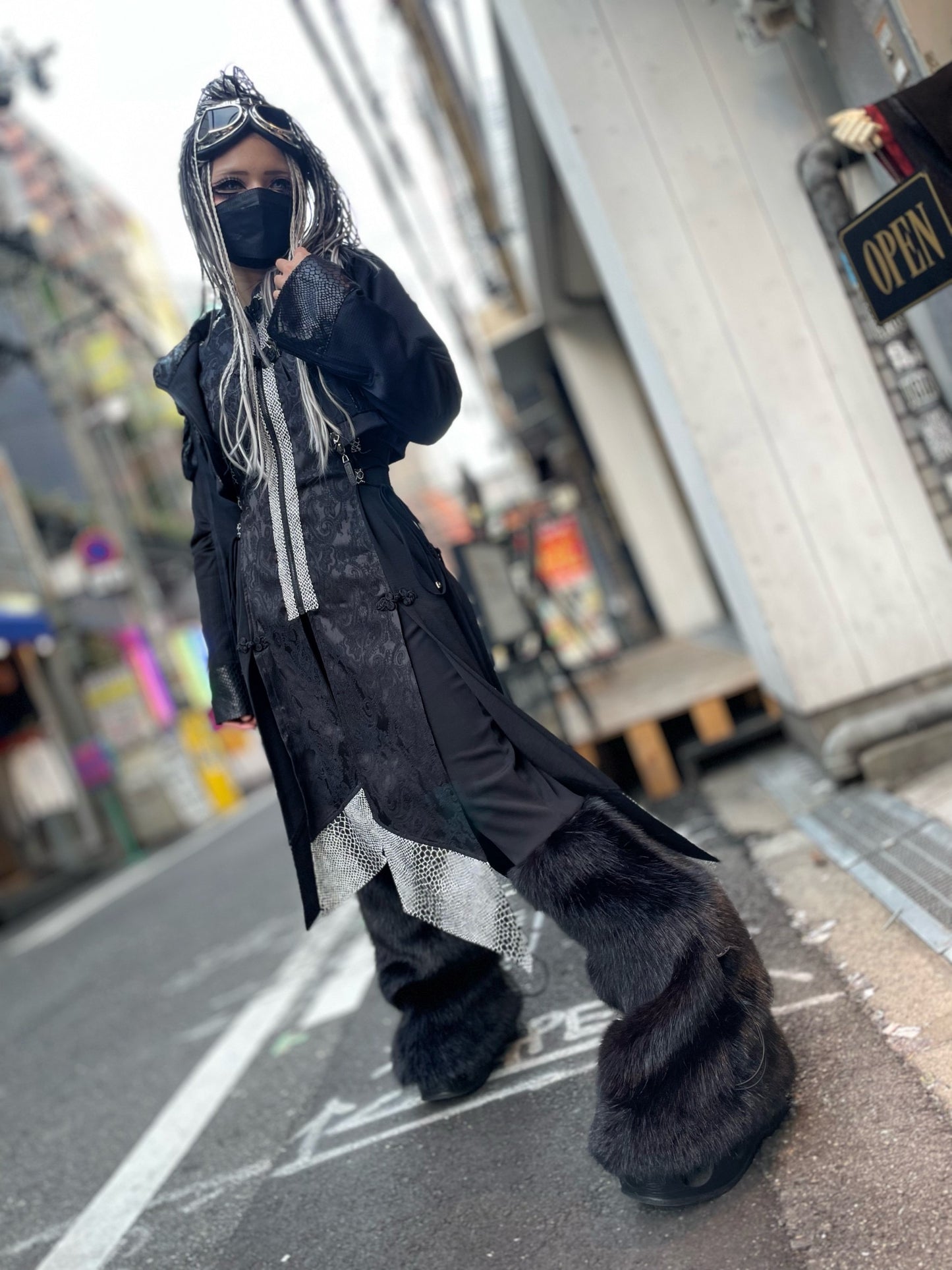 【8094】ファーパンツ