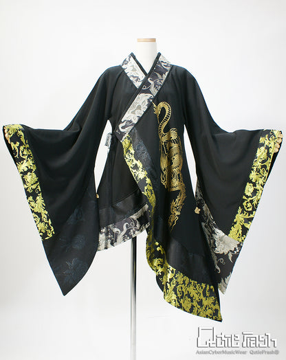 【9912】アシメ着物カーデ