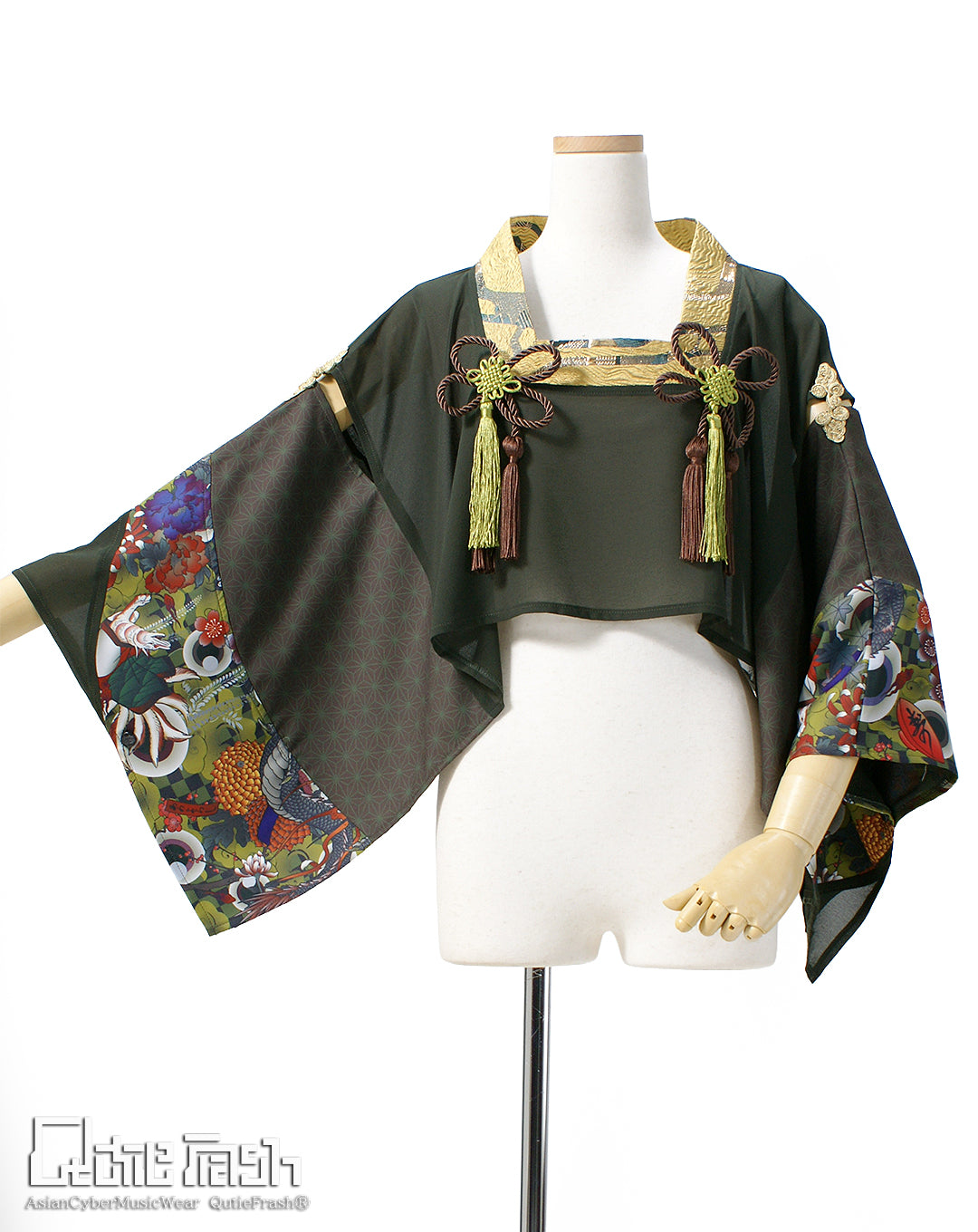 9984】和柄ポンチョ – Qutiefrashアメリカ村WebShop
