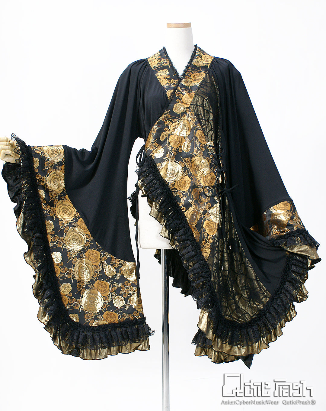 【9938】フリル着物カーデ