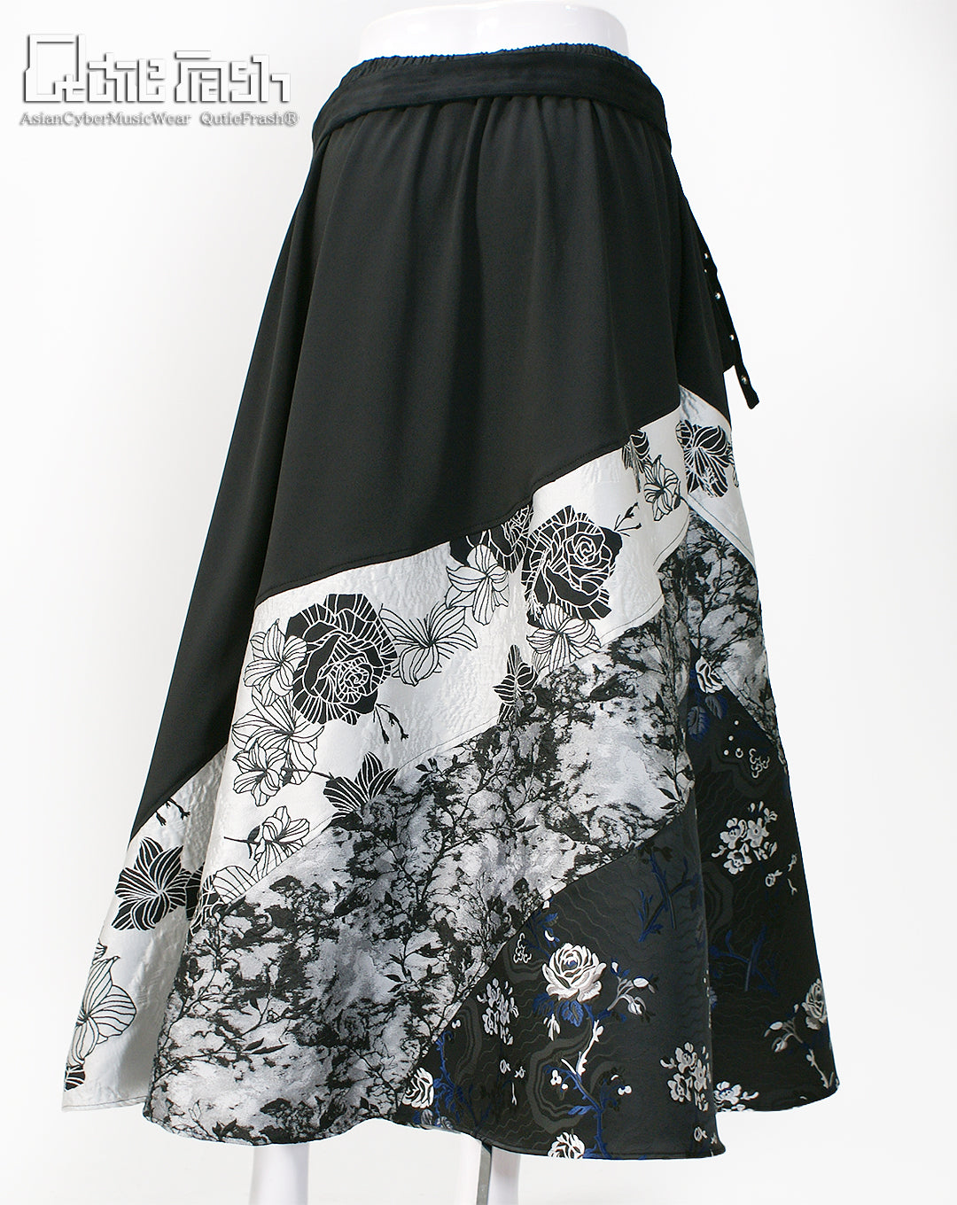 【9929】ベルト付きフレアロンスカ