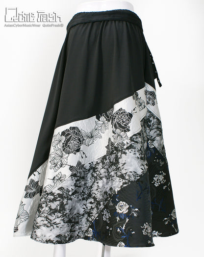 【9929】ベルト付きフレアロンスカ