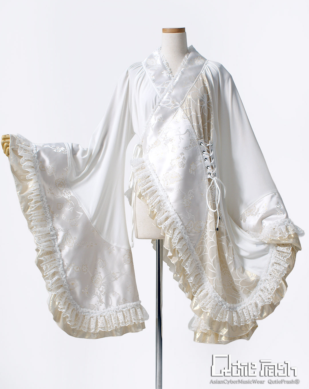 【9938】フリル着物カーデ