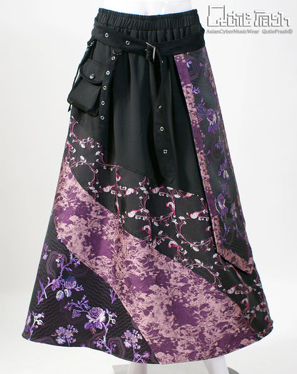 【9929】ベルト付きフレアロンスカ