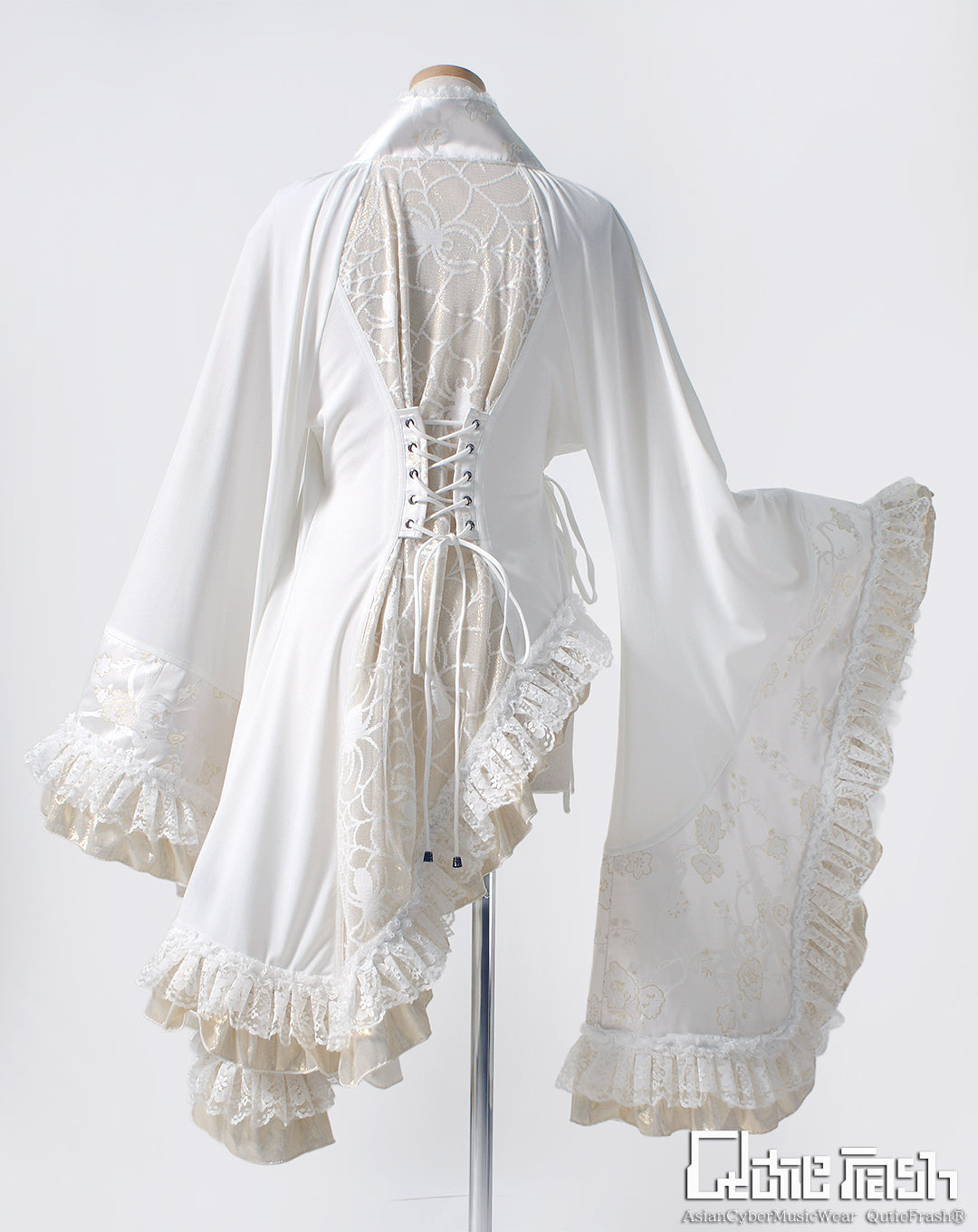 【9938】フリル着物カーデ