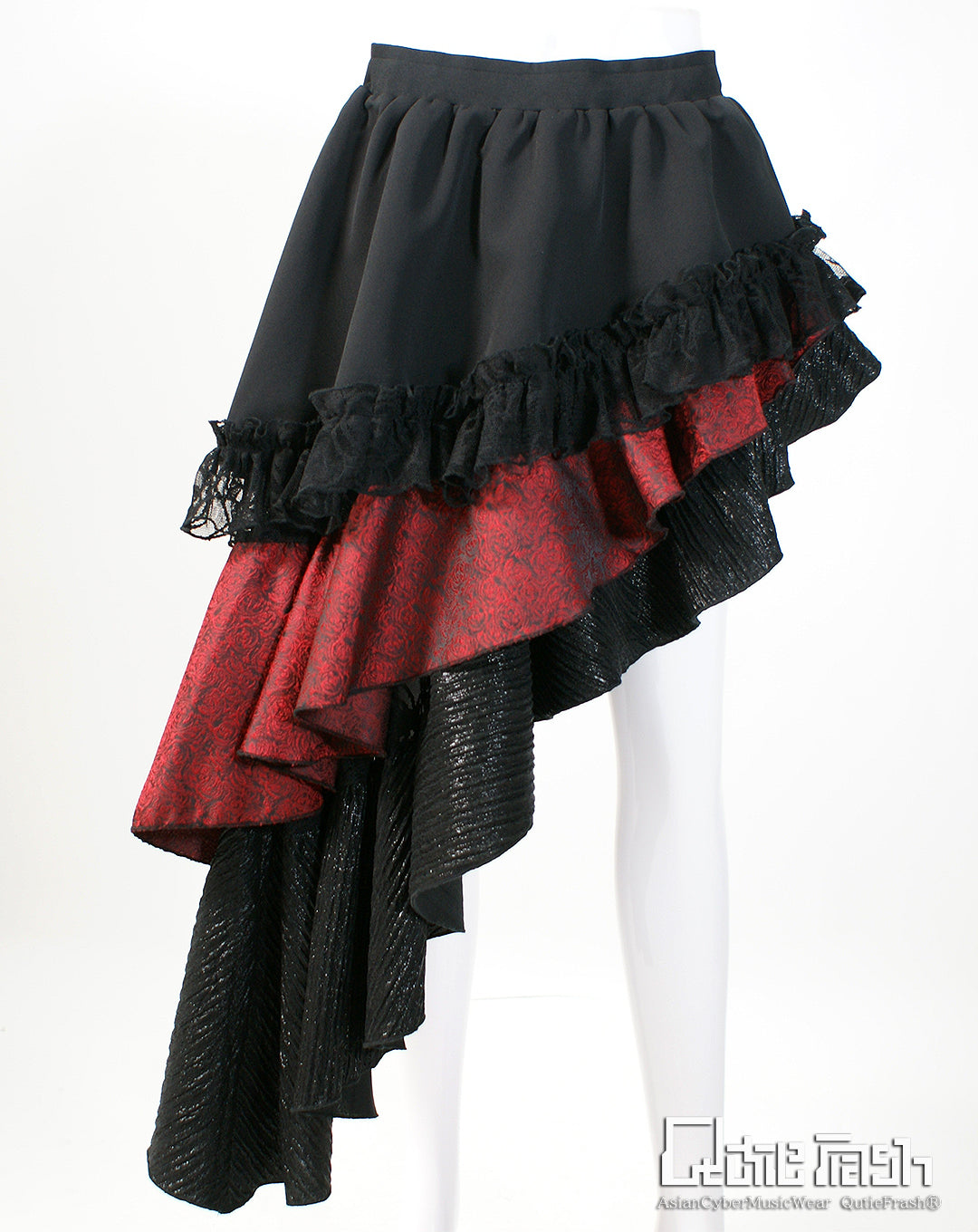 【9923】３段アシメラップスカート