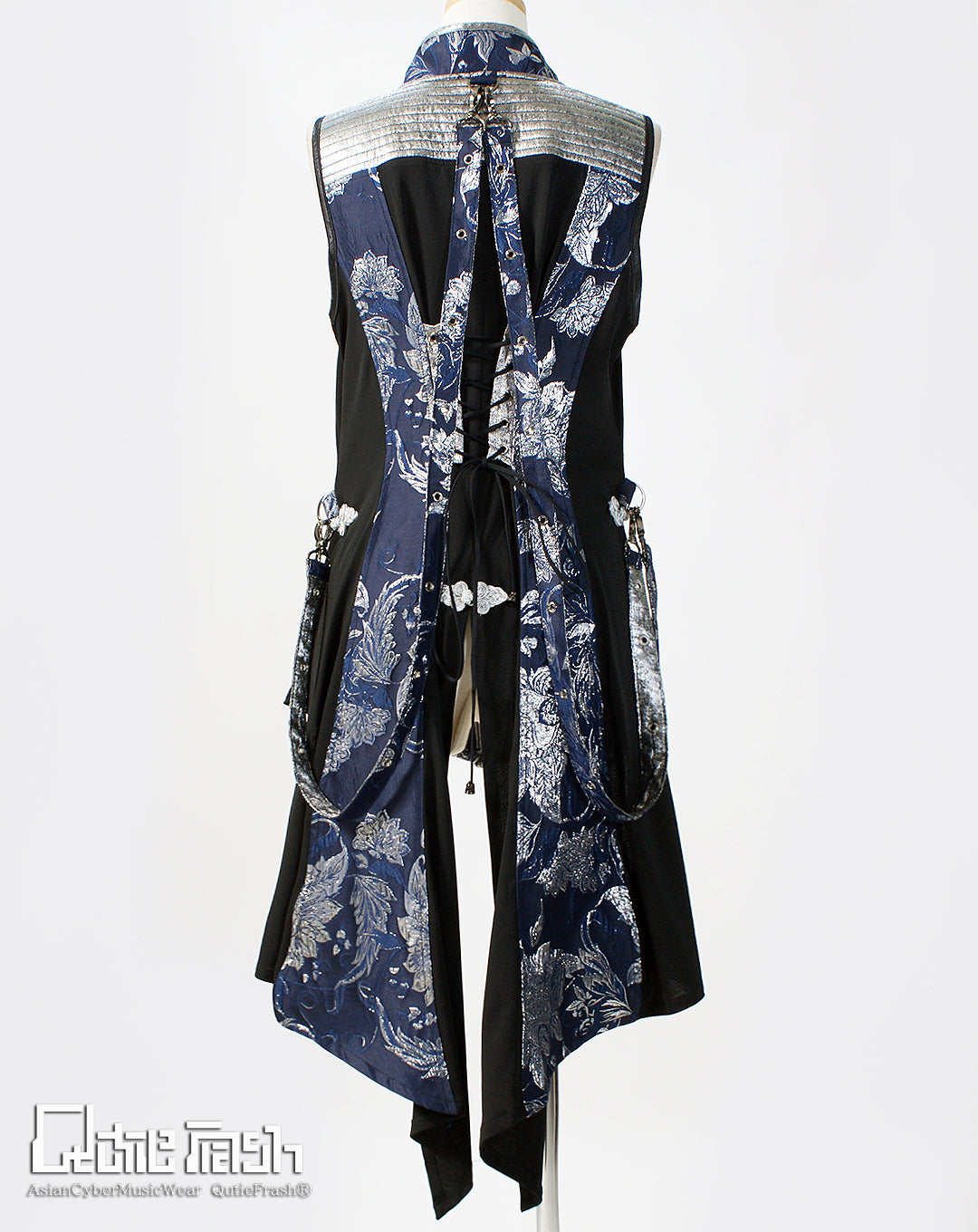 【9918】後ろロングチャイナベスト