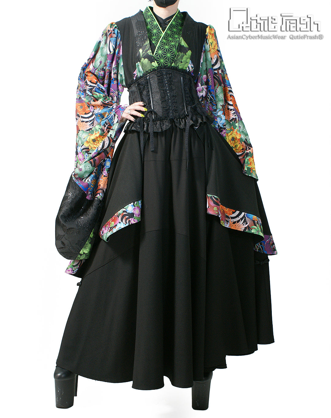 【9947】バックリボンコルセット