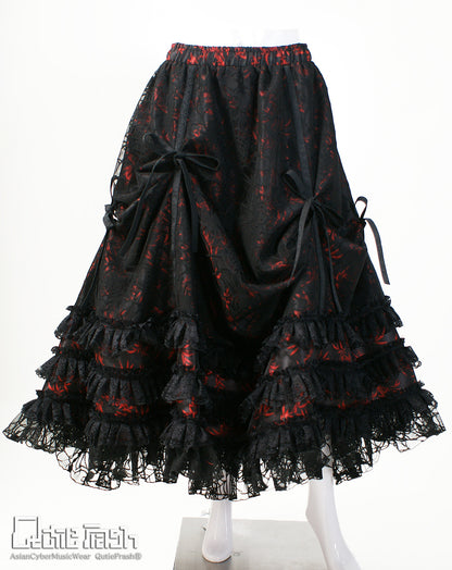 【9928】蜘蛛メッシュロンスカ