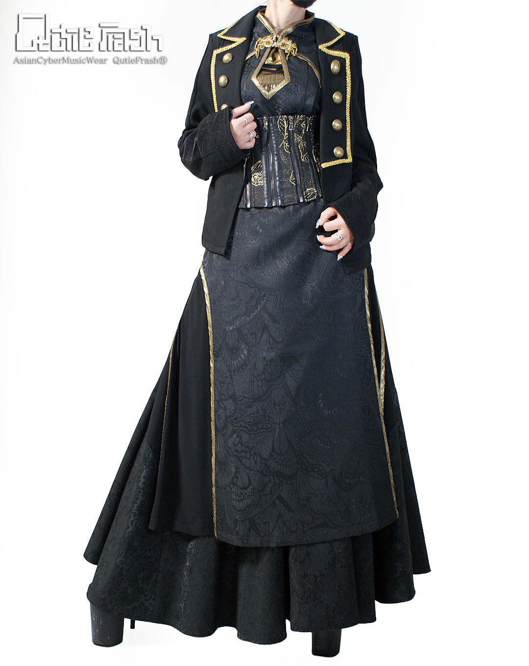 【9935】チャイナロングワンピ