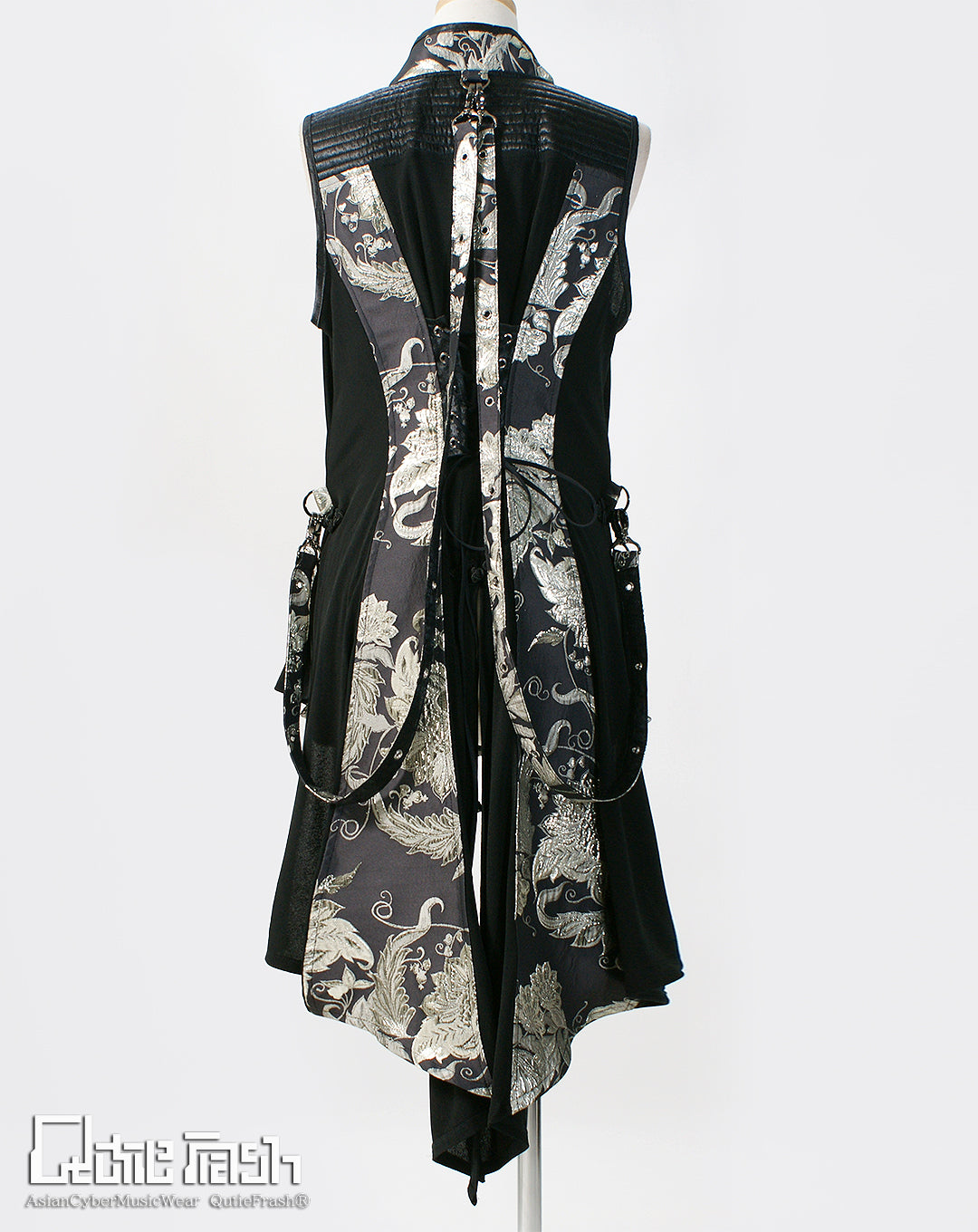 【9918】後ろロングチャイナベスト