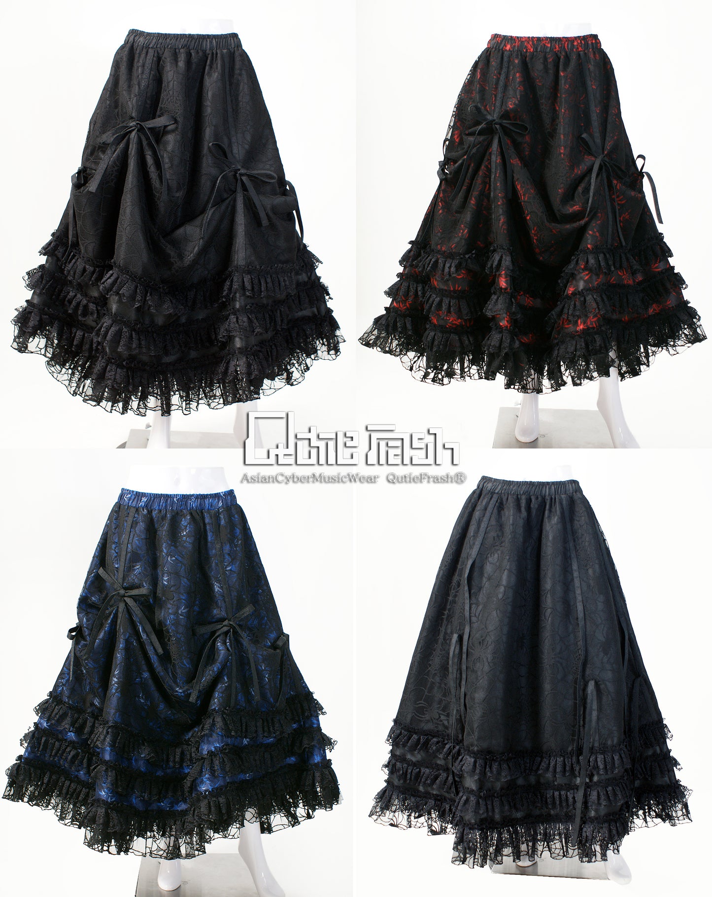 【9928】蜘蛛メッシュロンスカ