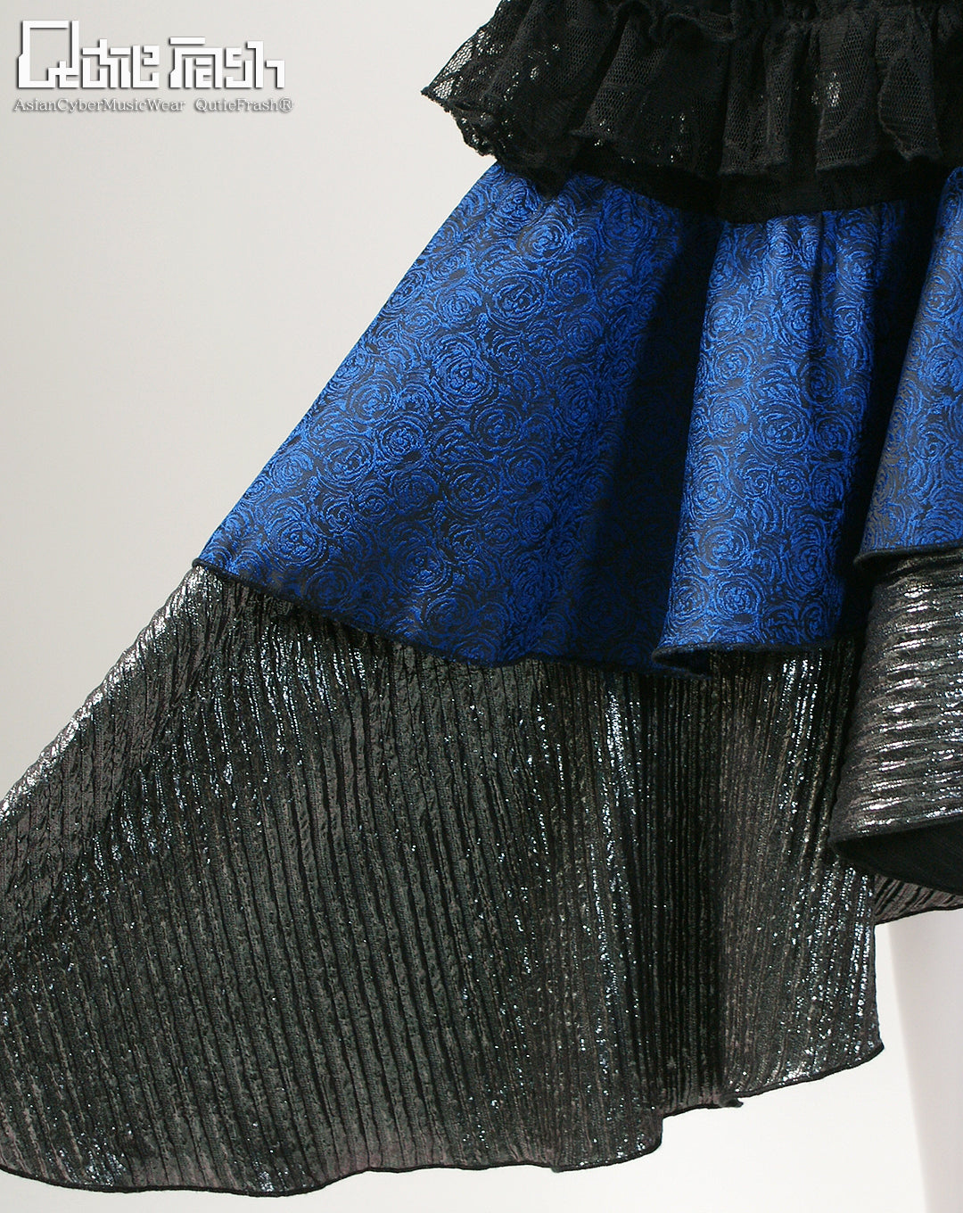 【9923】３段アシメラップスカート