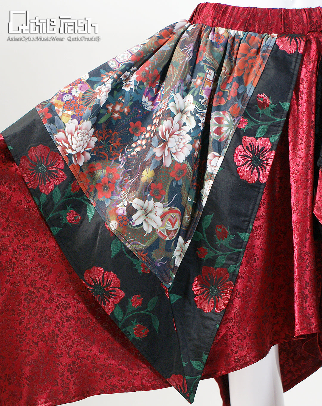 【2004】和柄アシメスカート