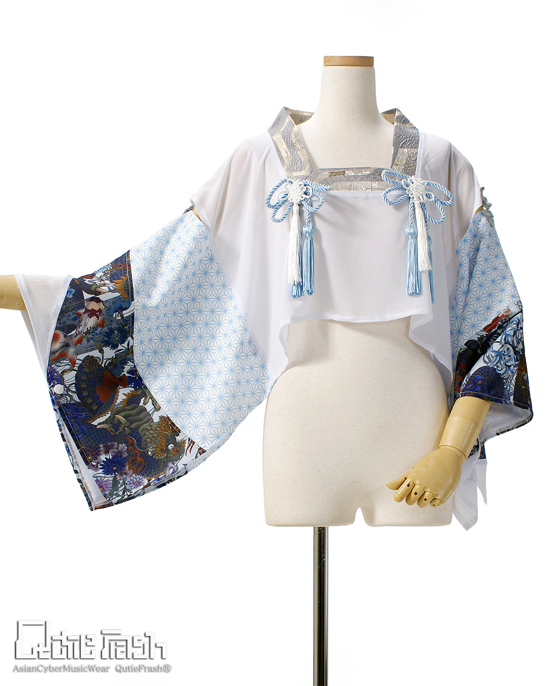 9984】和柄ポンチョ – Qutiefrashアメリカ村WebShop