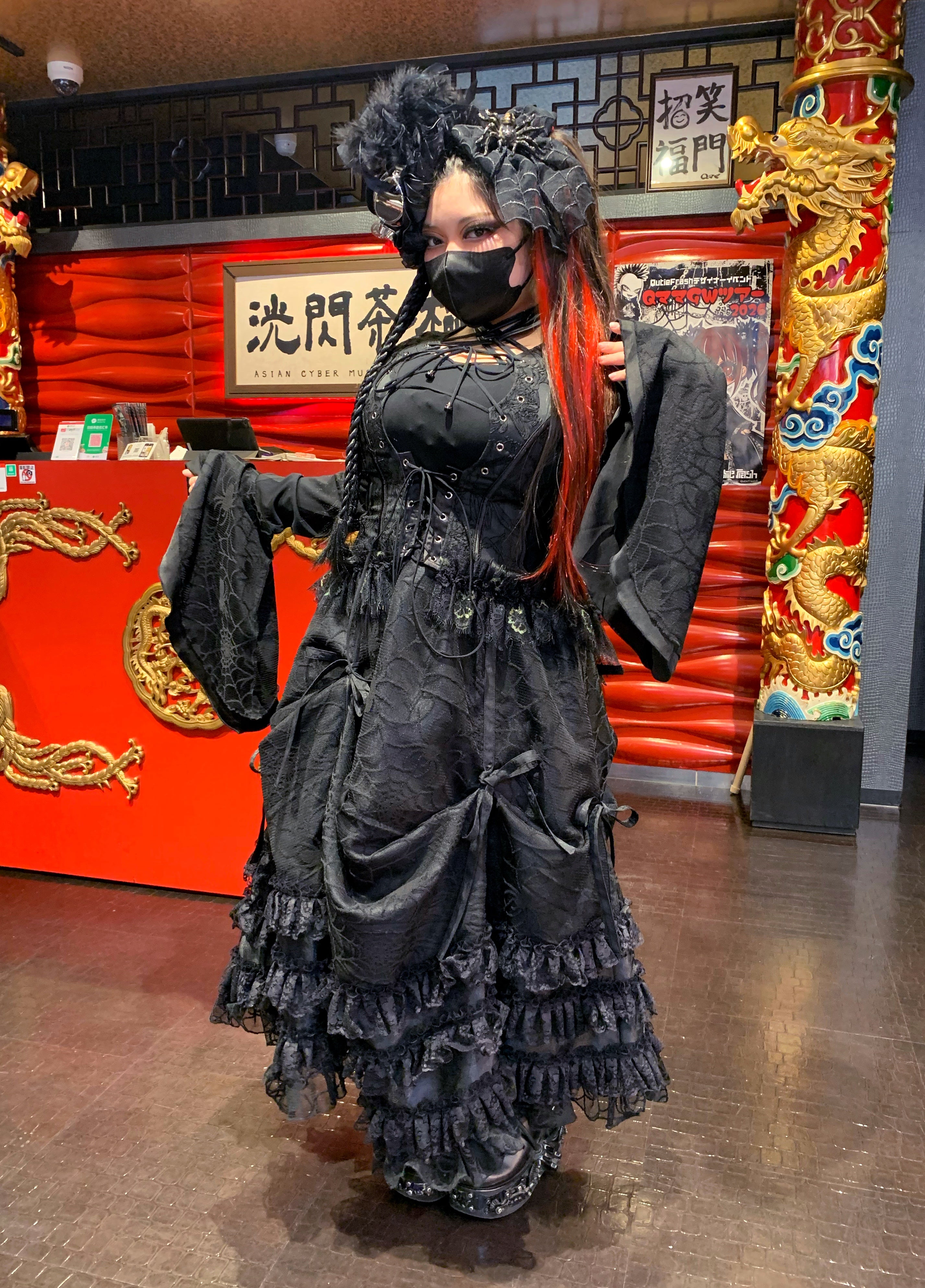 RT143711未使用QutieFrash 和風 チャイナ羽織り ロリータ QutieFrash(キューティーフラッシュ) – Qutiefrashアメリカ村WebShop