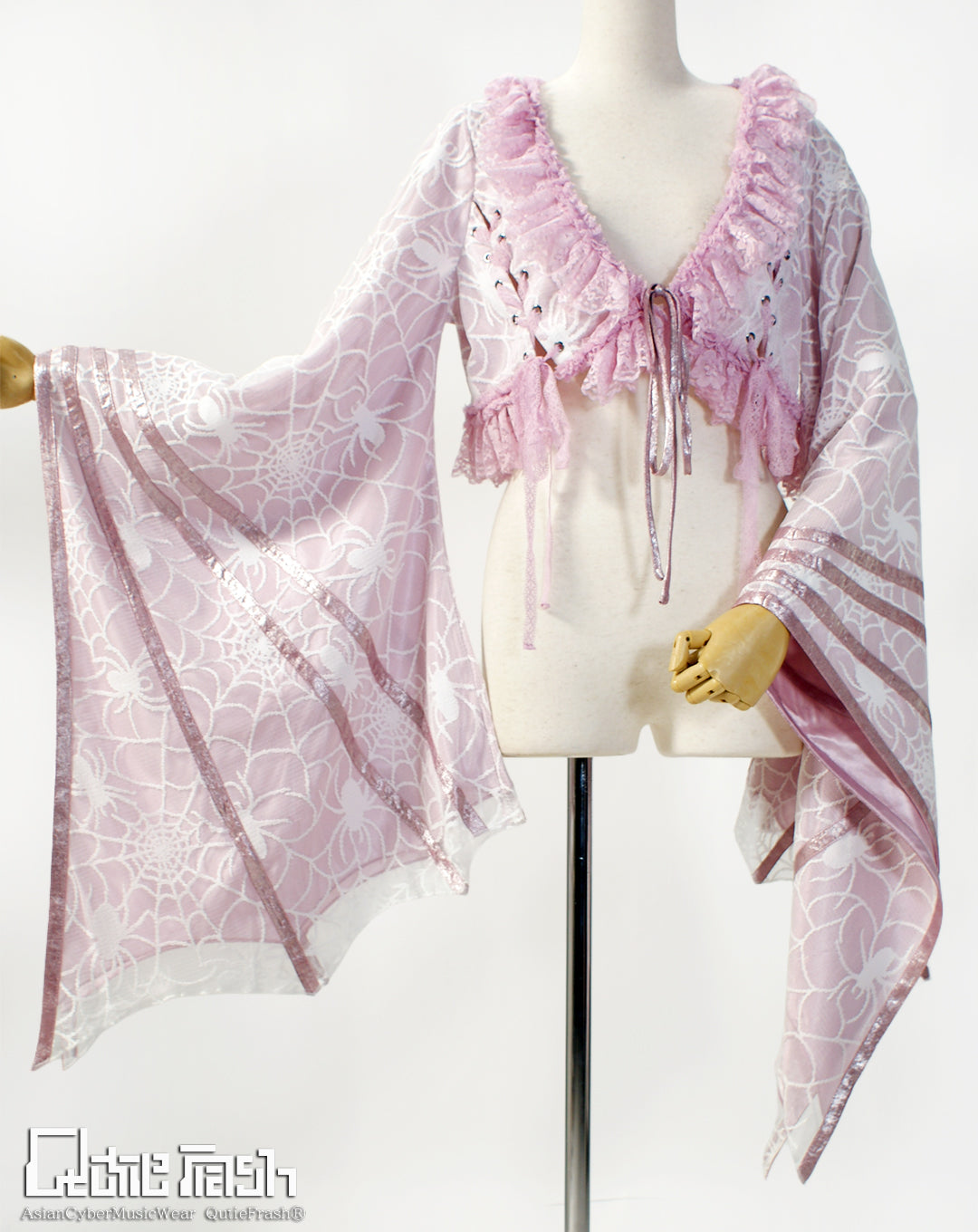 【9925】蜘蛛メッシュカーデ