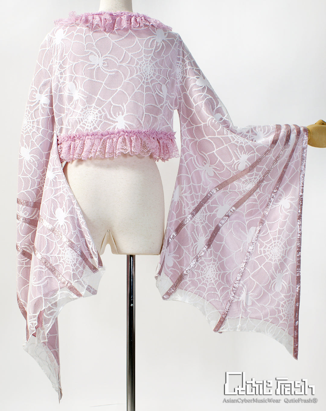 【9925】蜘蛛メッシュカーデ