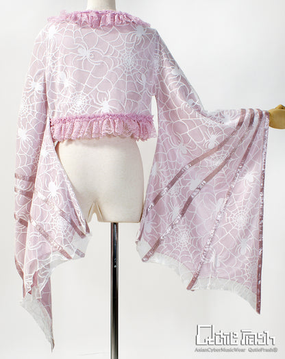 【9925】蜘蛛メッシュカーデ