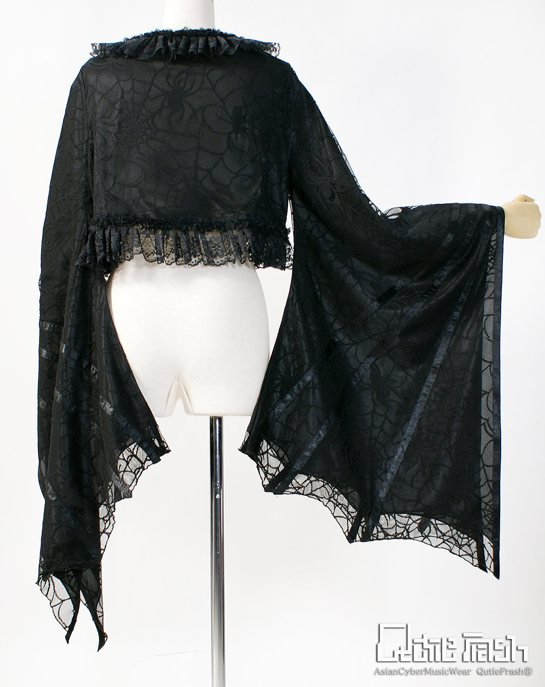 【9925】蜘蛛メッシュカーデ