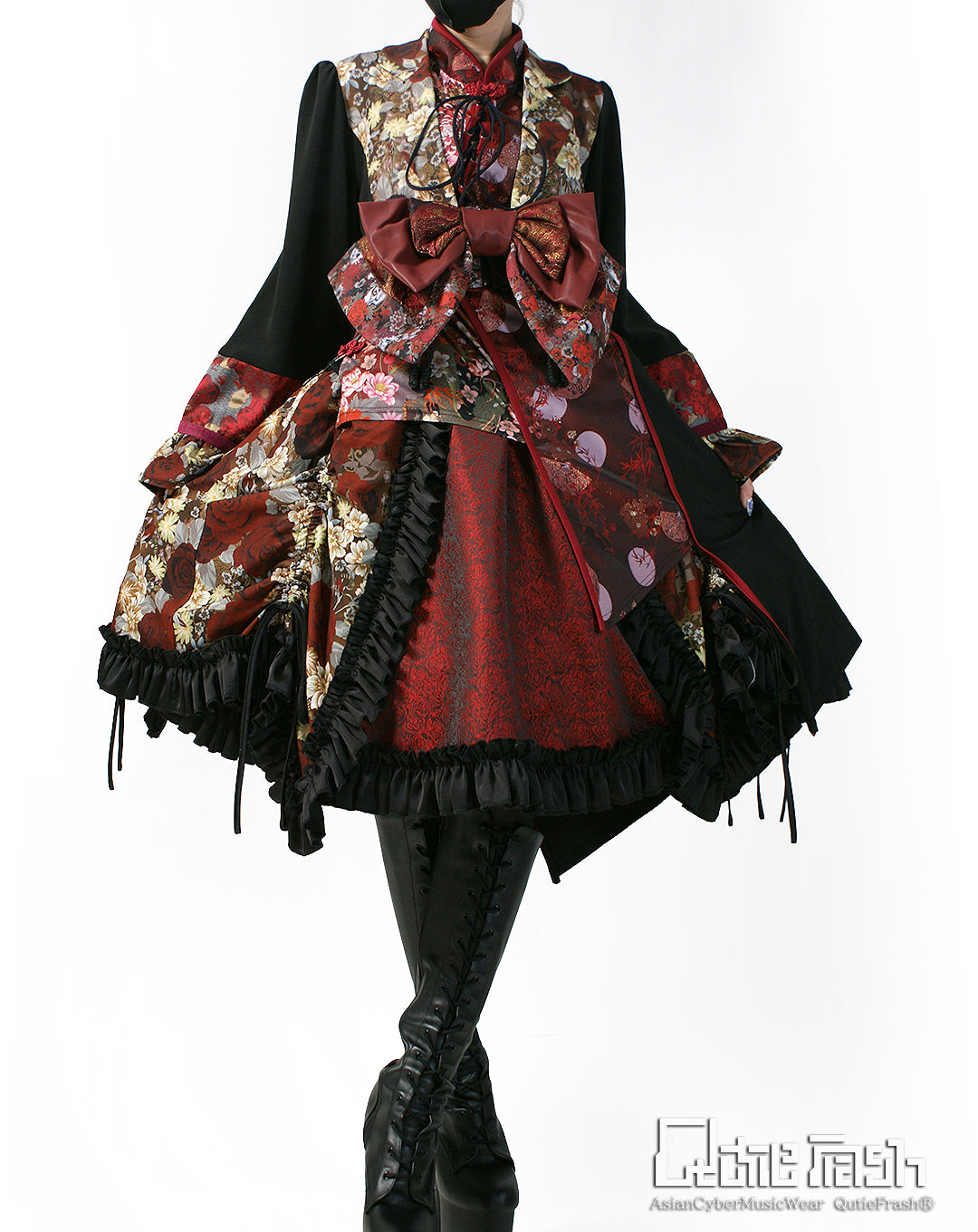 【9932】和柄パニエスカート