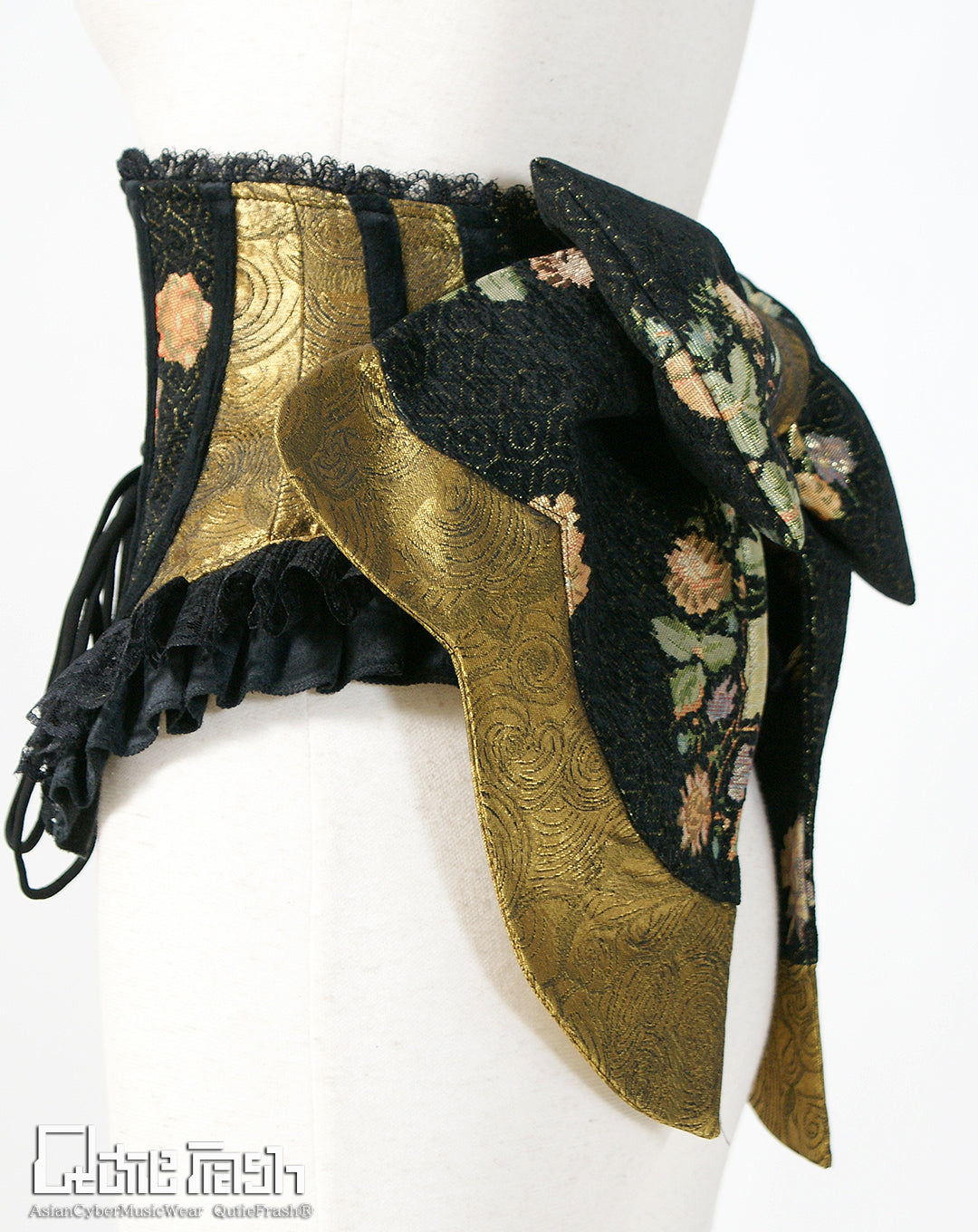 【9945】バタフライリボン帯コルセット