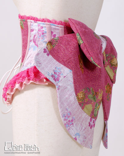 【9945】バタフライリボン帯コルセット