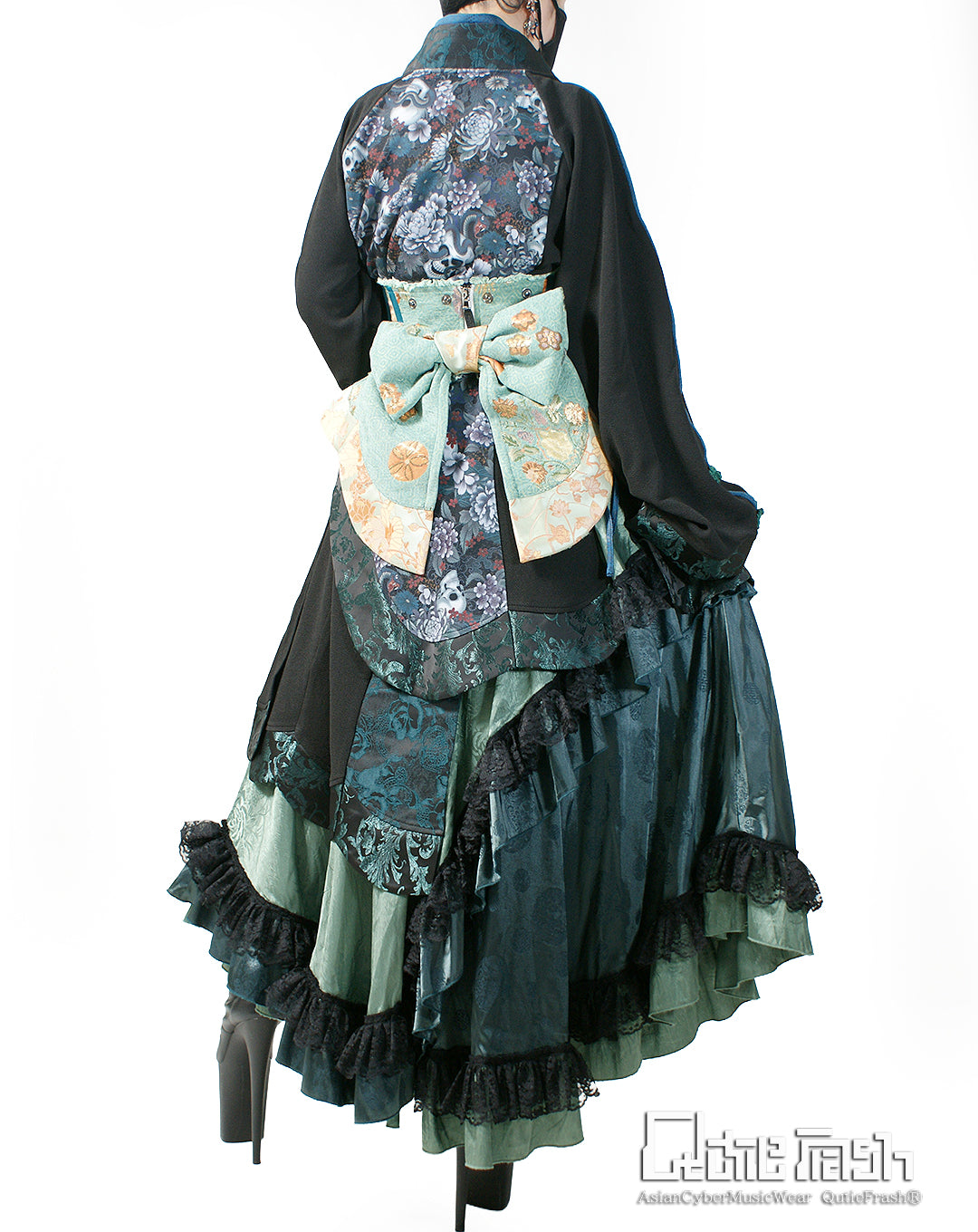 【9945】バタフライリボン帯コルセット