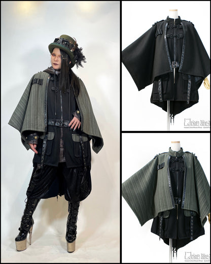 【9924】ポンチョジャケット