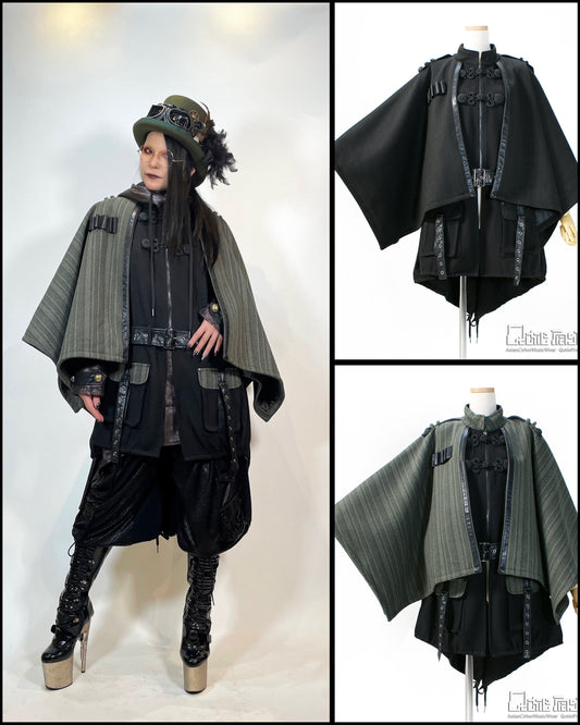 【9924】ポンチョジャケット