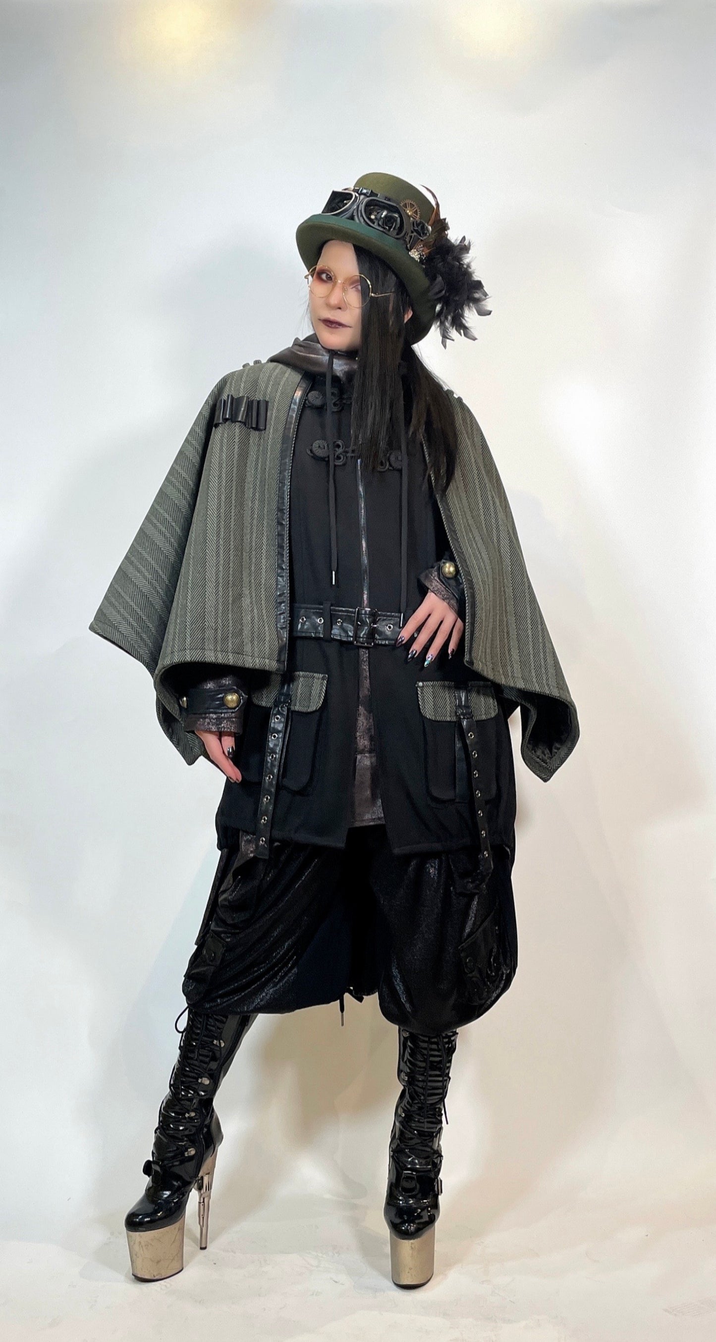 【9924】ポンチョジャケット