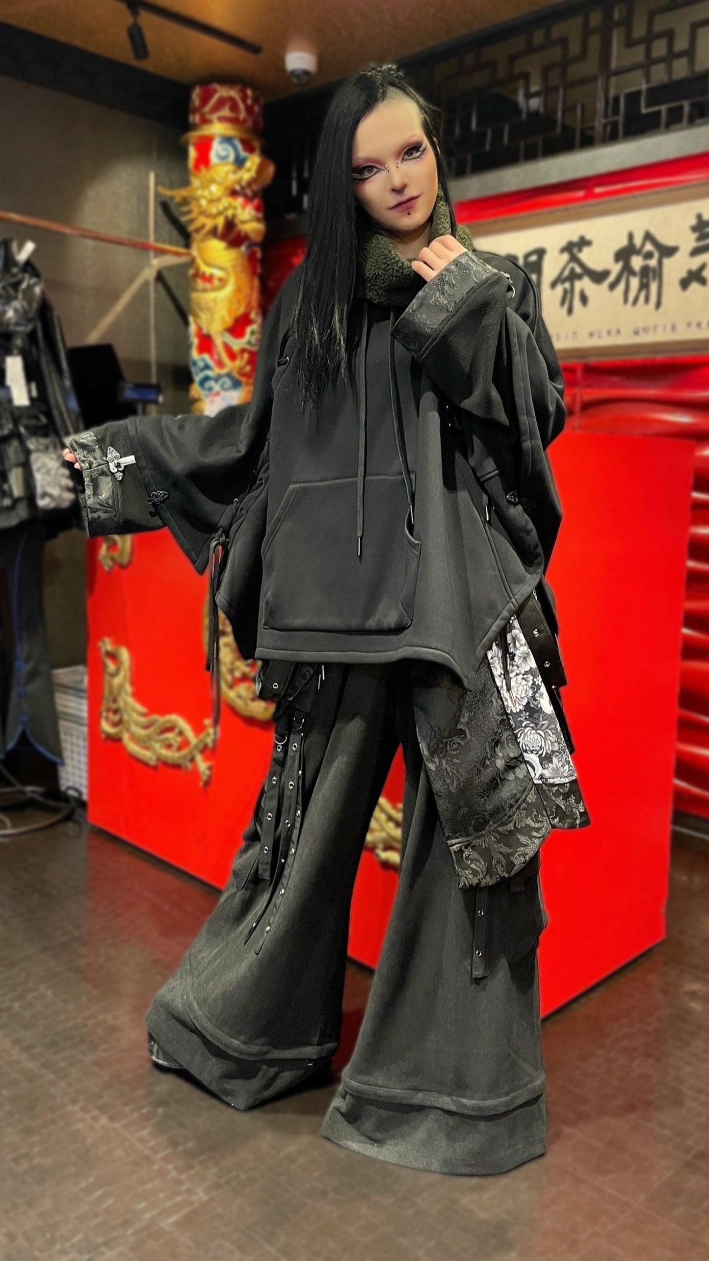 【9942】アシメポンチョ