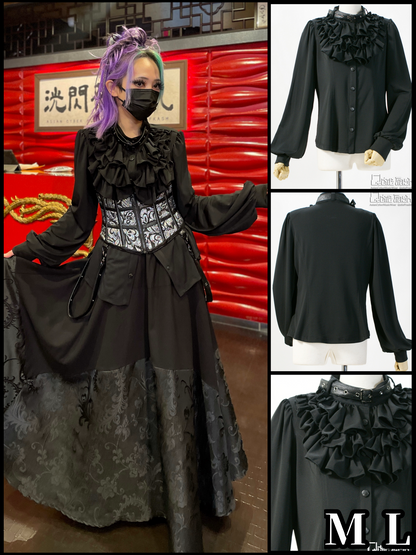 【9921】フリルブラウス