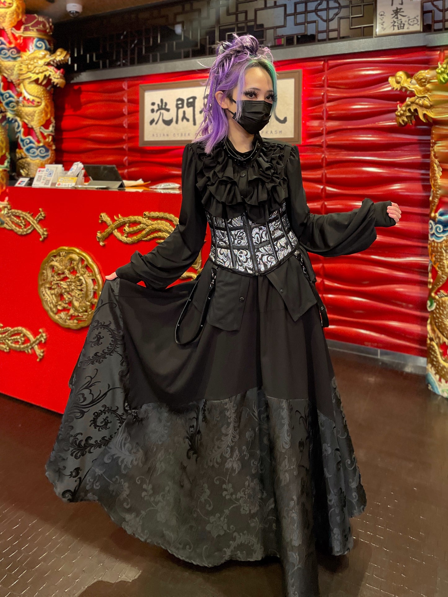 【9921】フリルブラウス