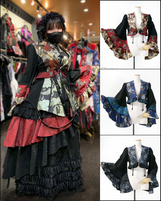 【9931】着物袖ショートジャケット