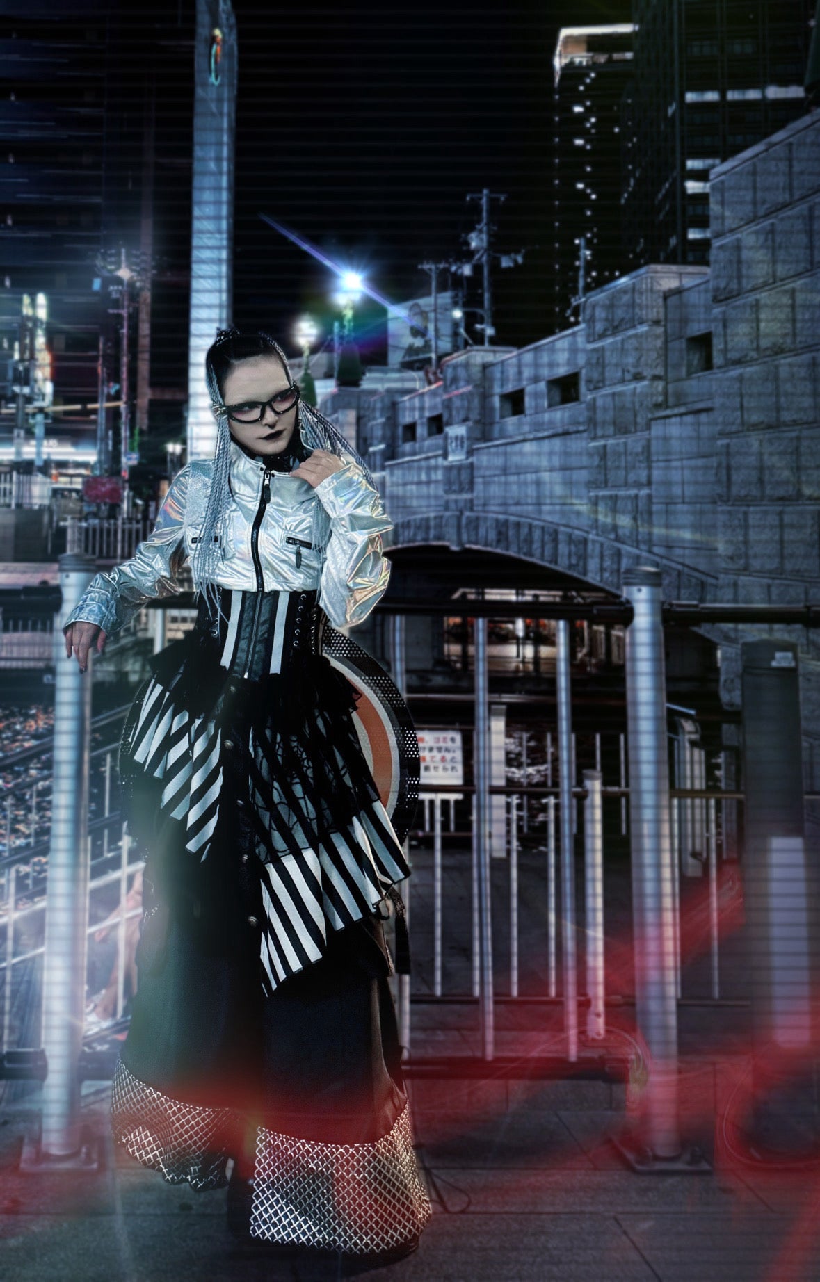 【9907】ショートブルゾン