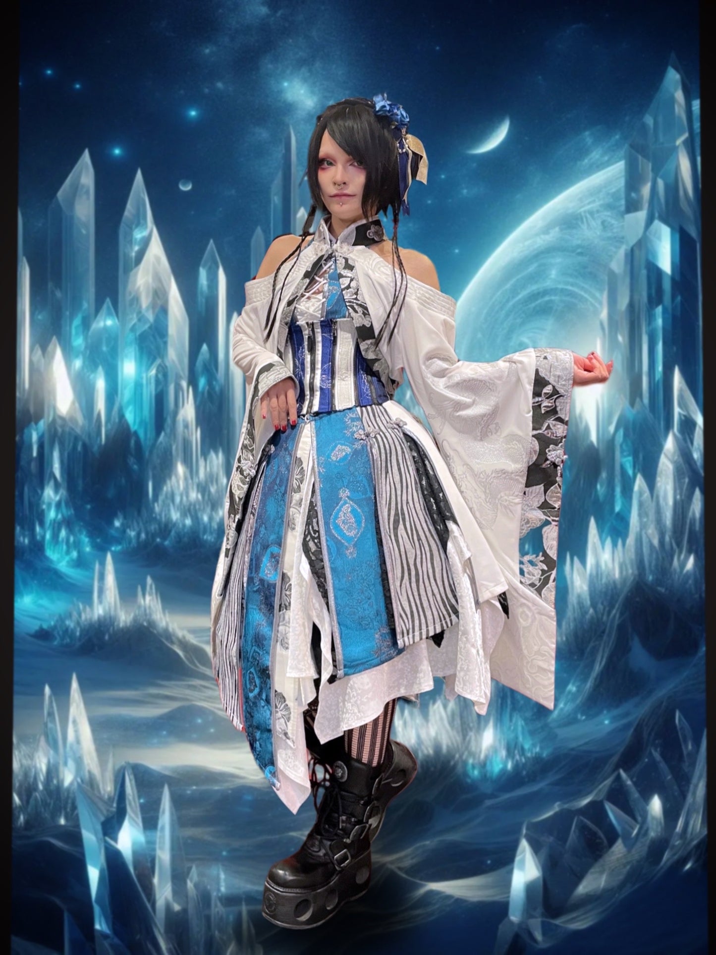 【9936】ホルターロングベスト