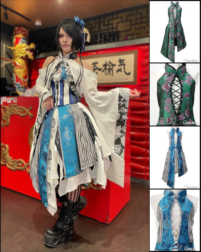 【9936】ホルターロングベスト