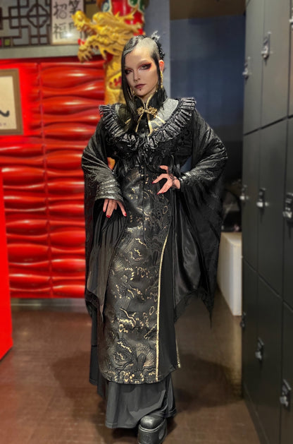 【9935】チャイナロングワンピ