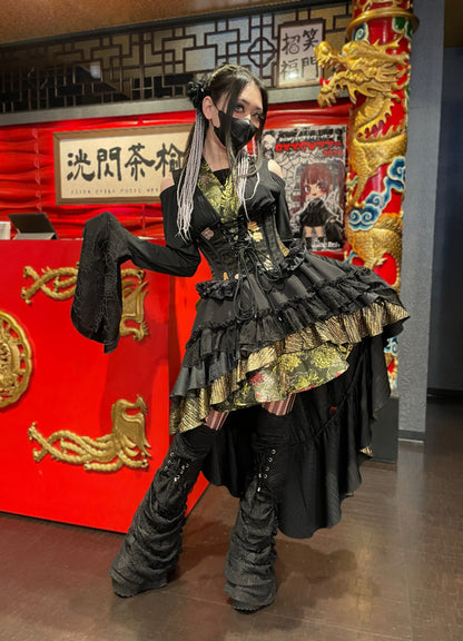 【9955】サーキュラーワンピ