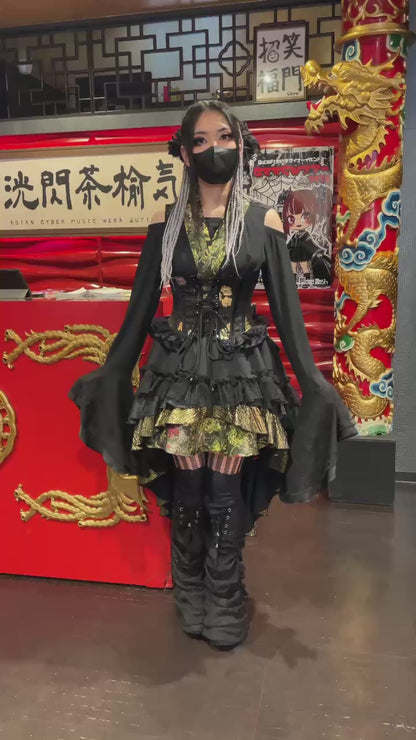 【9955】サーキュラーワンピ