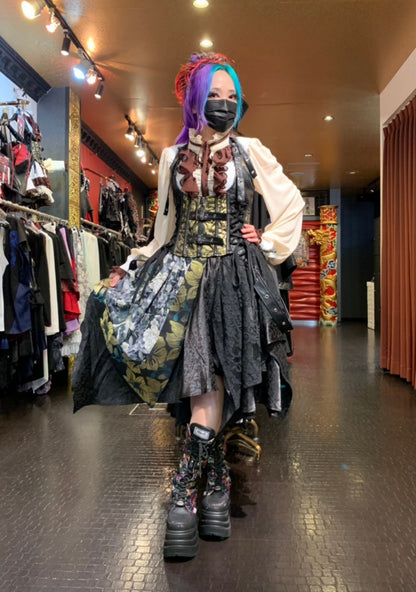 【2004】和柄アシメスカート