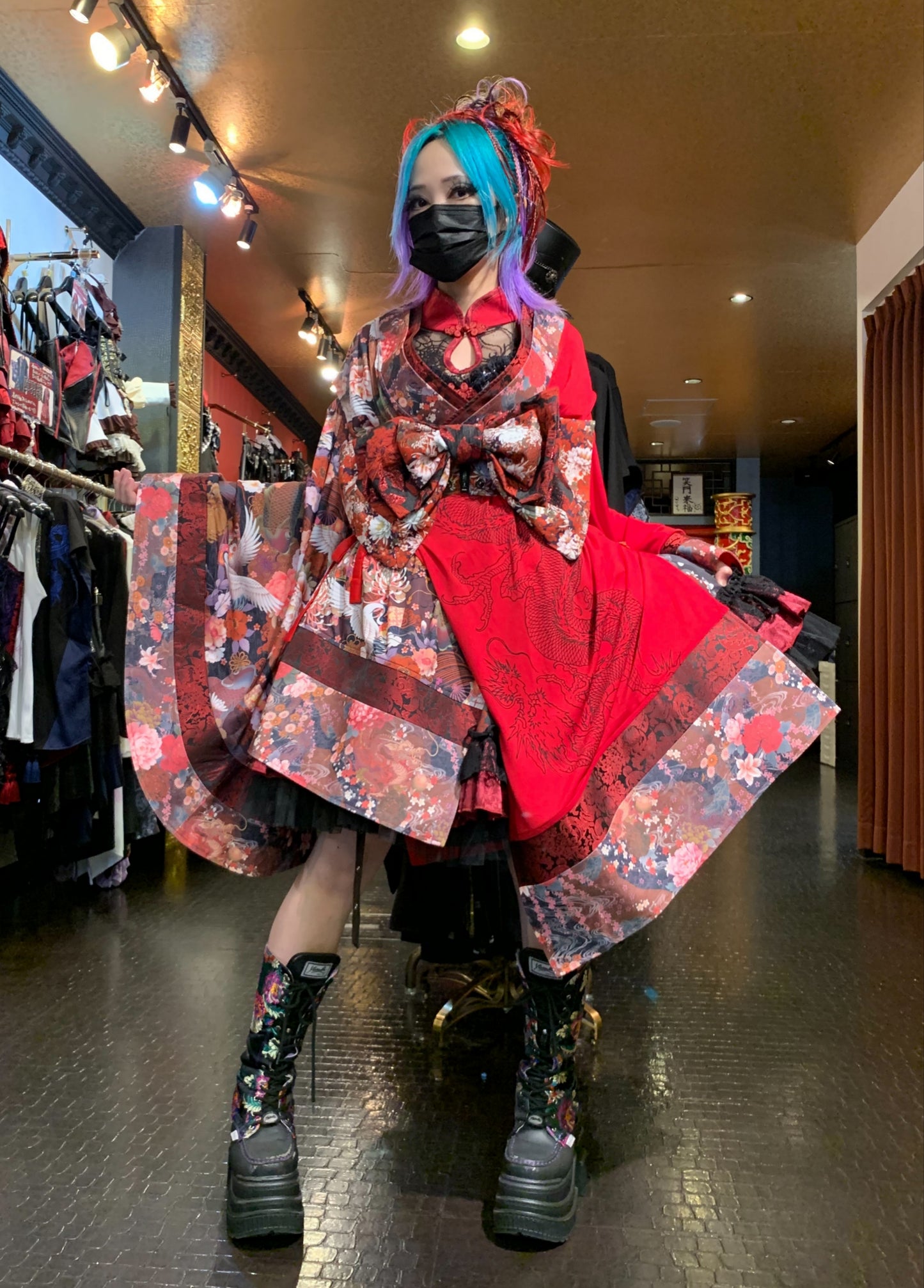 【2005】肩あき着物カーデ